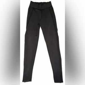 Babaton Knit Black High-Waist Sculpting Leggings